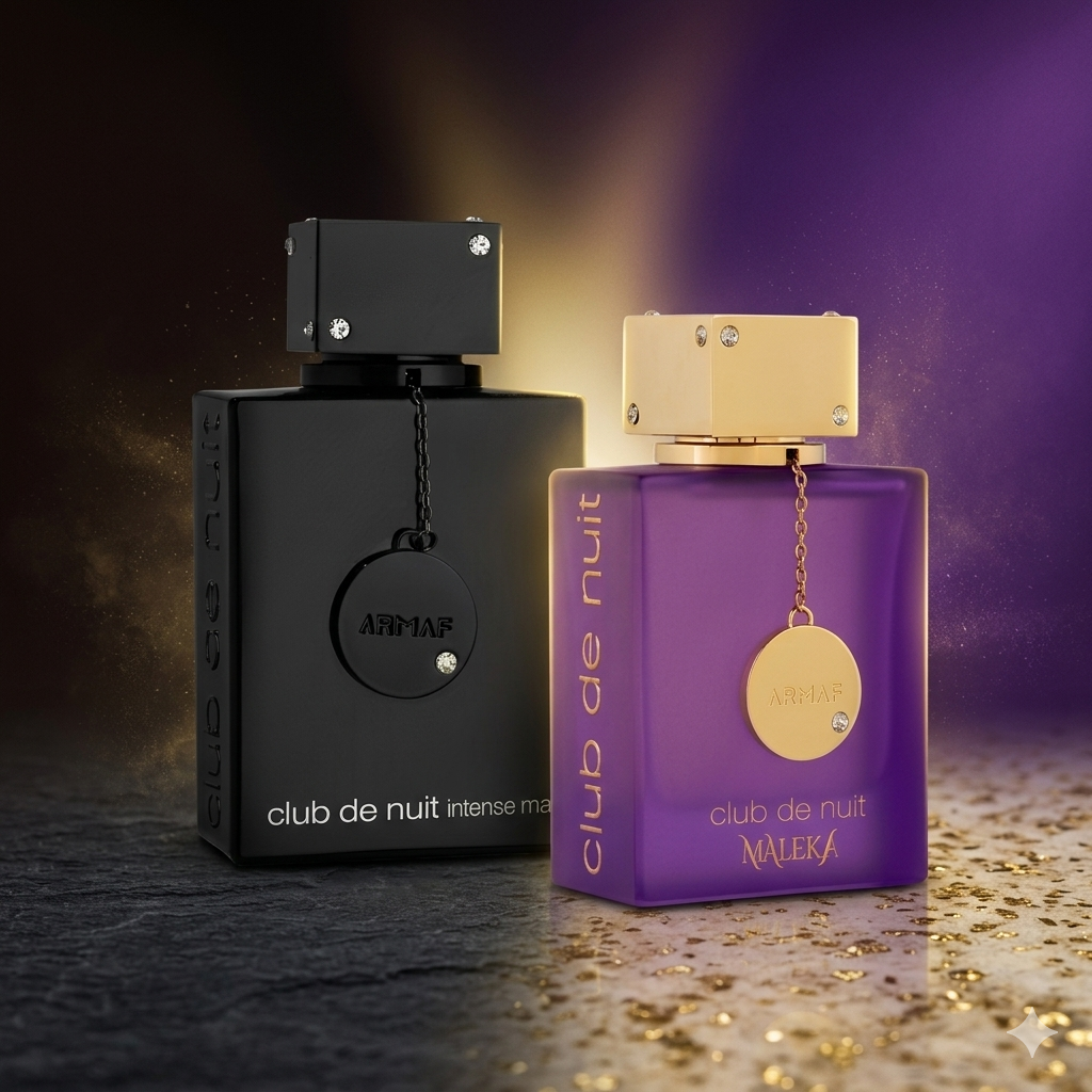 عرض خاص Pack Homme+Femme Club de nuit intense man + maleka (105ml) x2